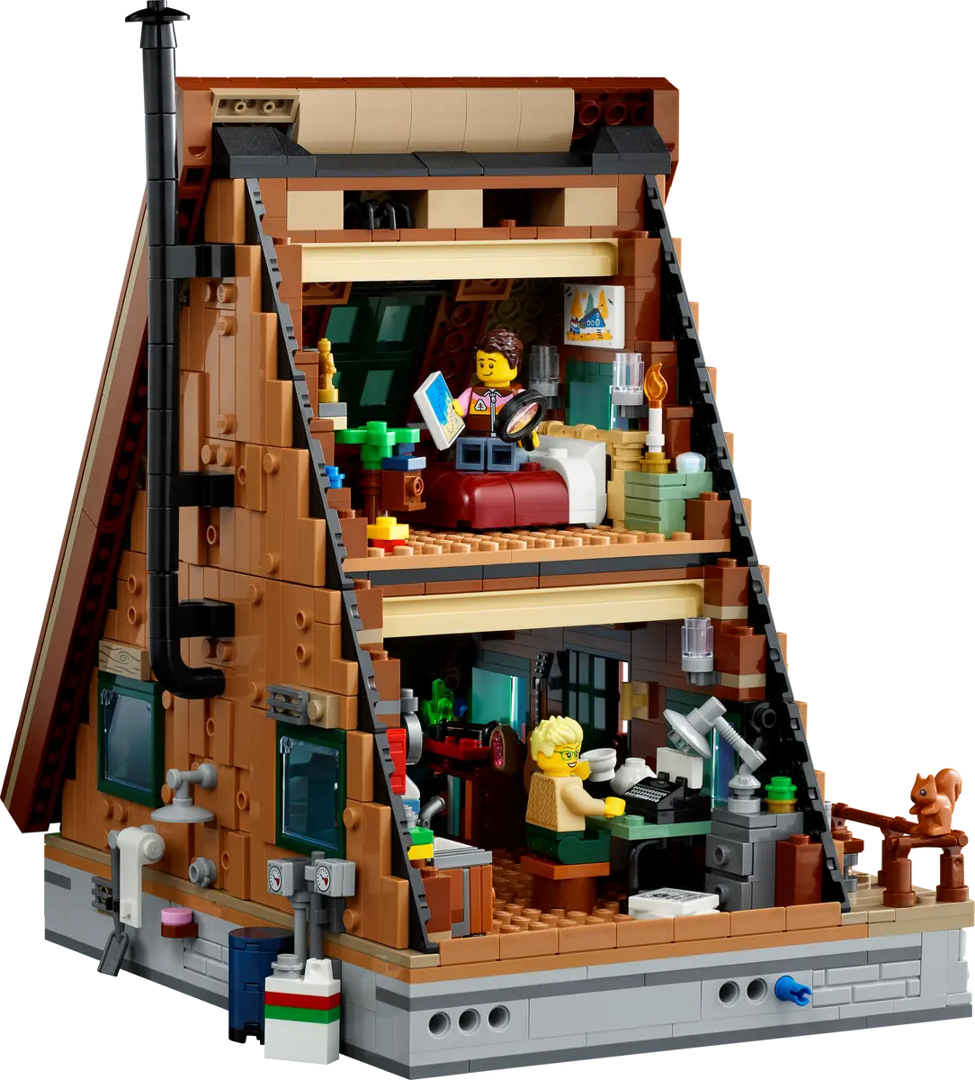 LEGO Ideas 21338 A-Frame Cabin