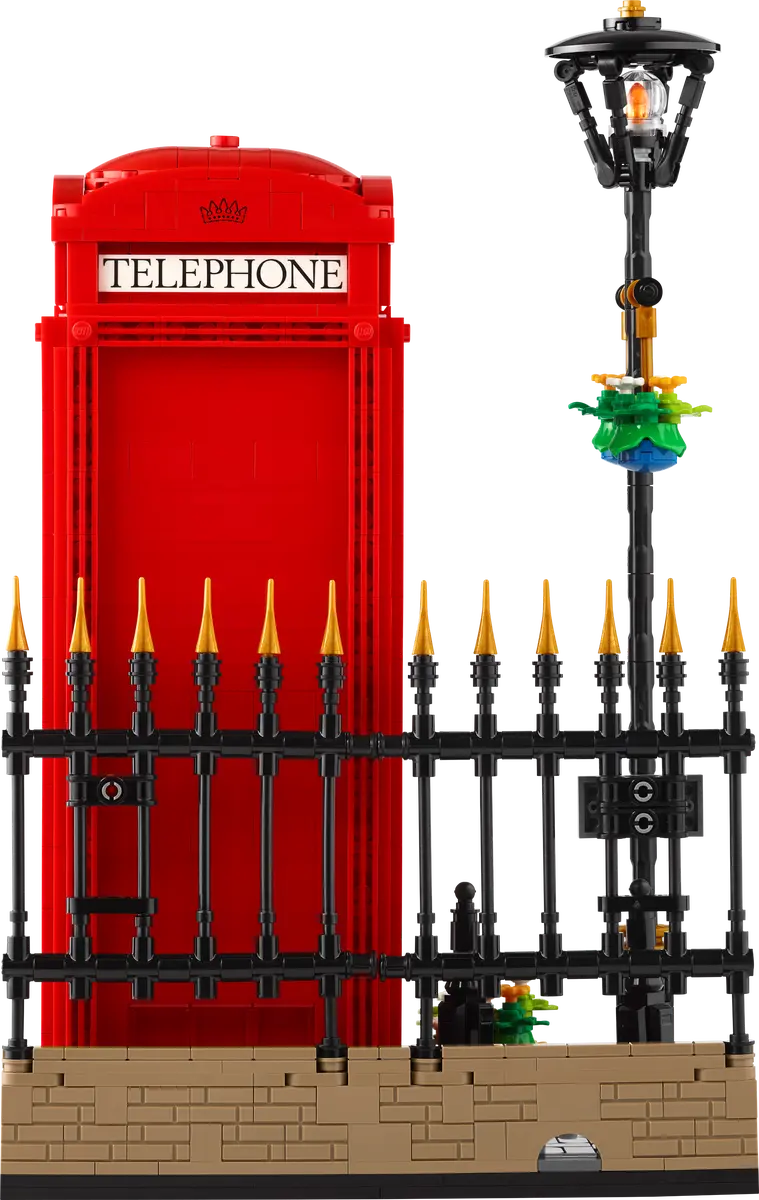 LEGO Ideas 21347 Red London Telephone Box
