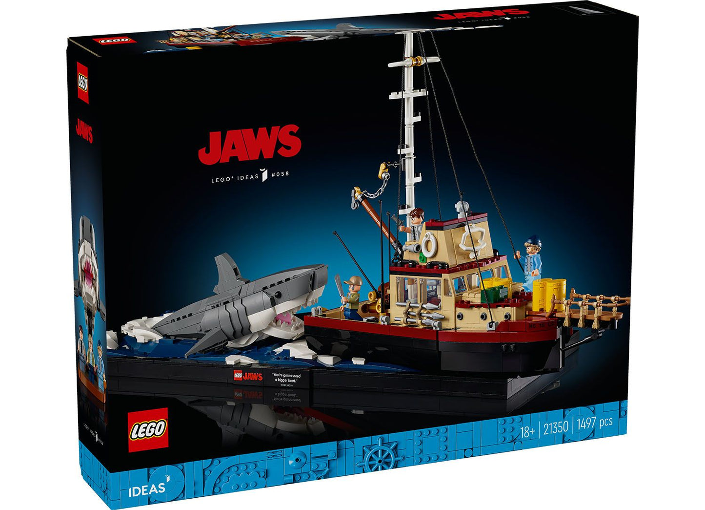 LEGO Ideas 21350 Jaws