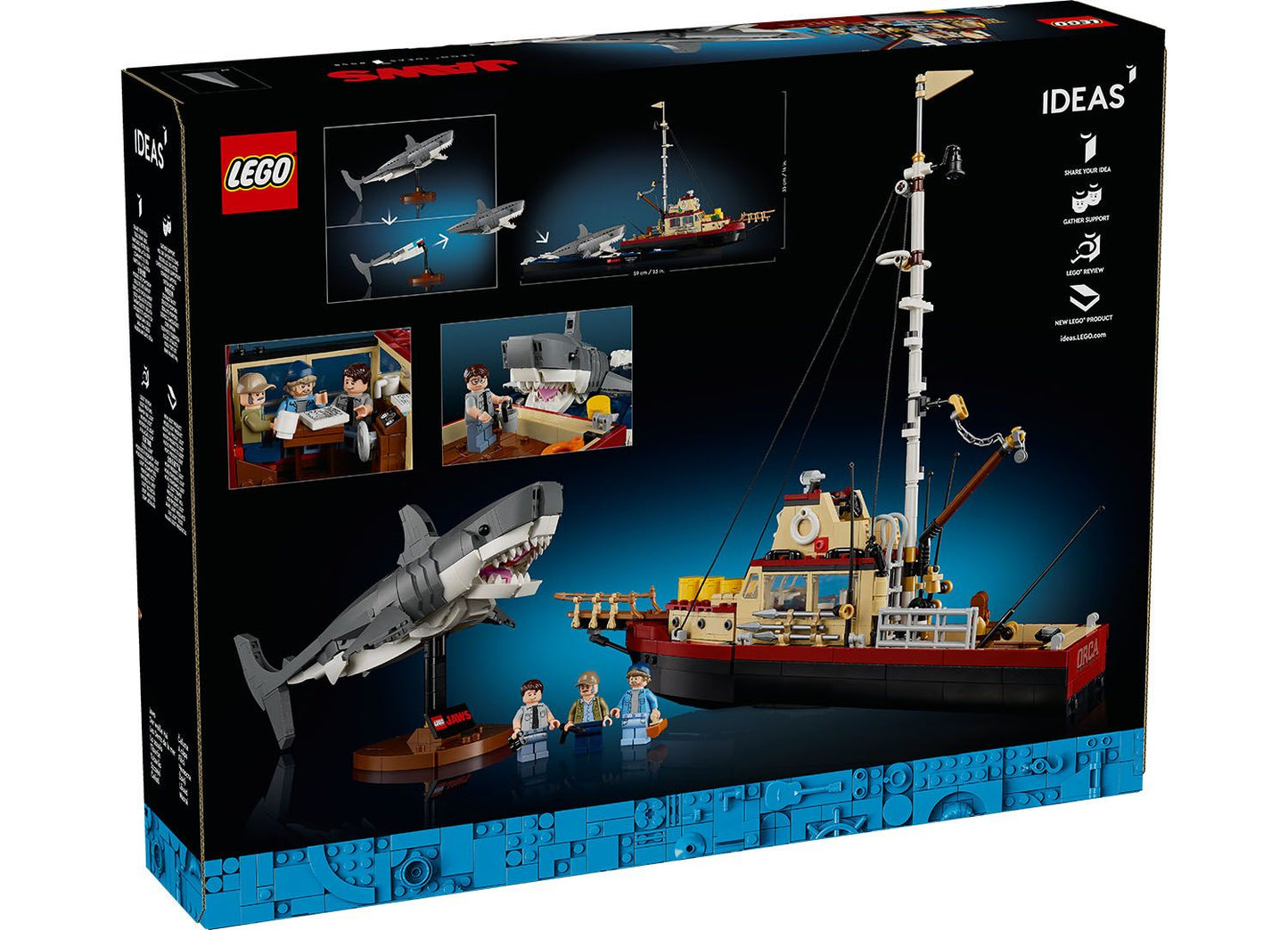 LEGO Ideas 21350 Jaws