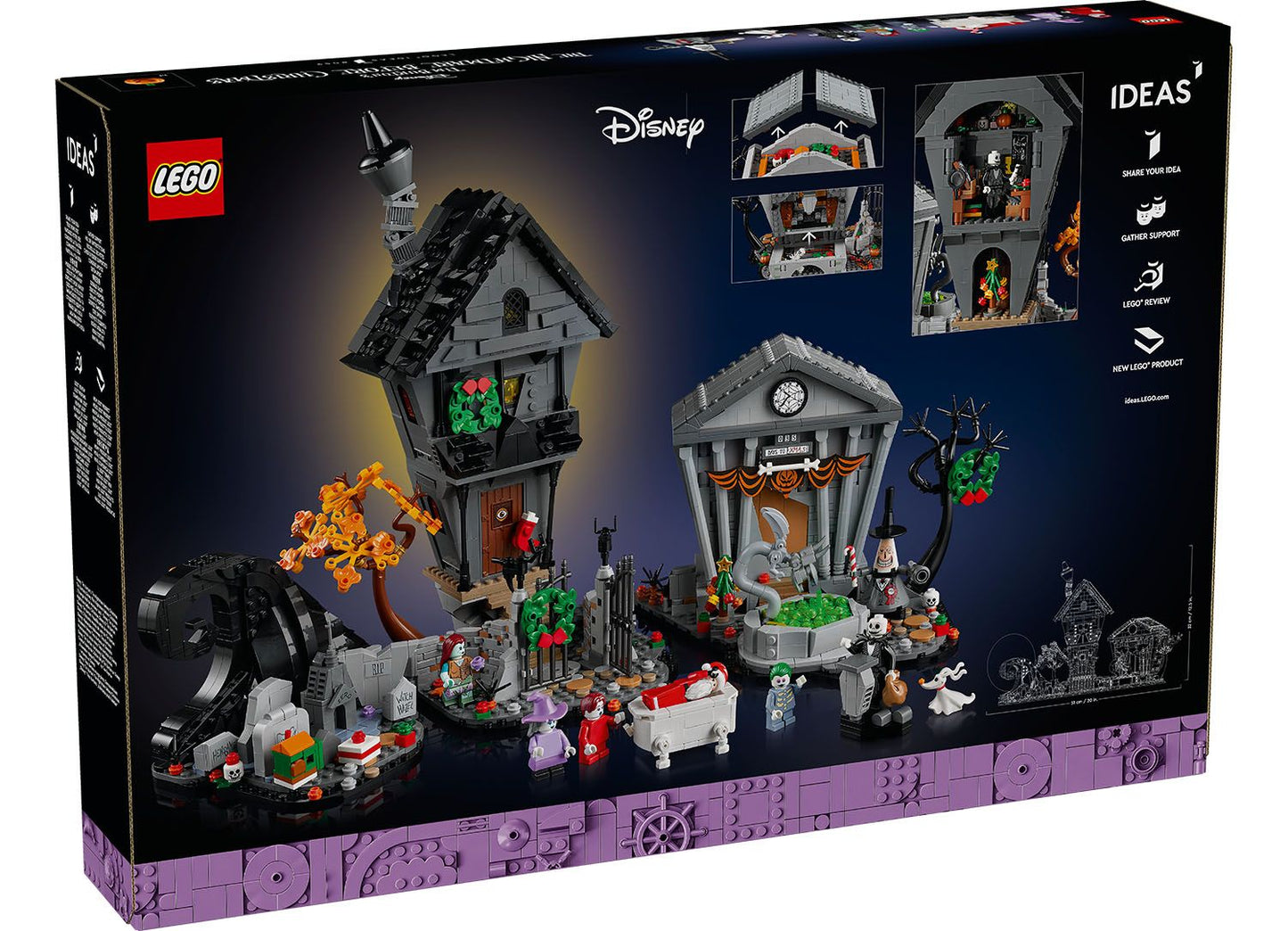 LEGO Ideas 21351 Tim Burton's The Nightmare Before Christmas
