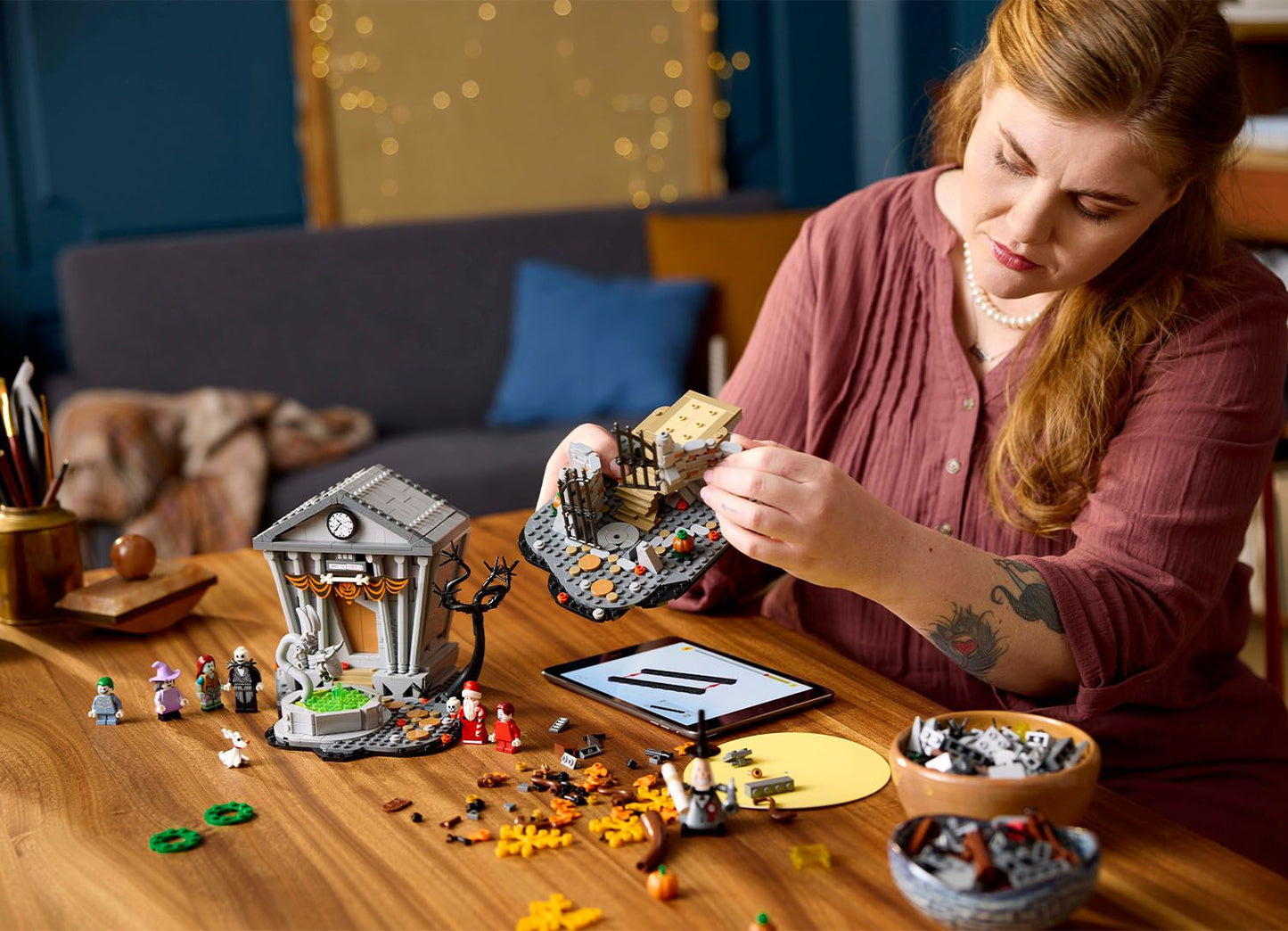 LEGO Ideas 21351 Tim Burton's The Nightmare Before Christmas