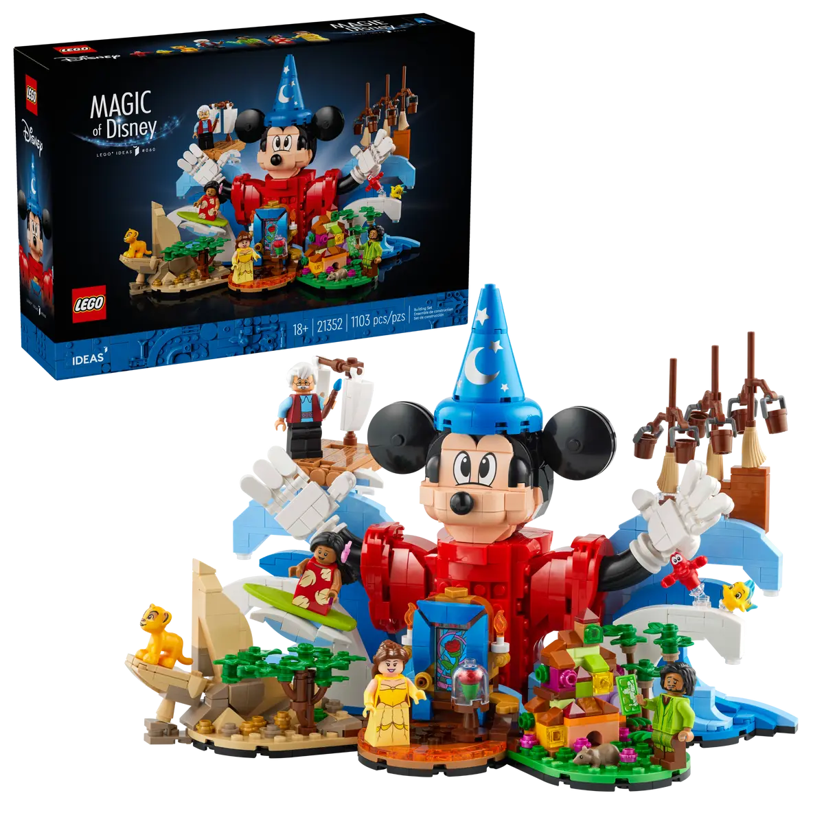 LEGO Ideas 21352 Magic of Disney