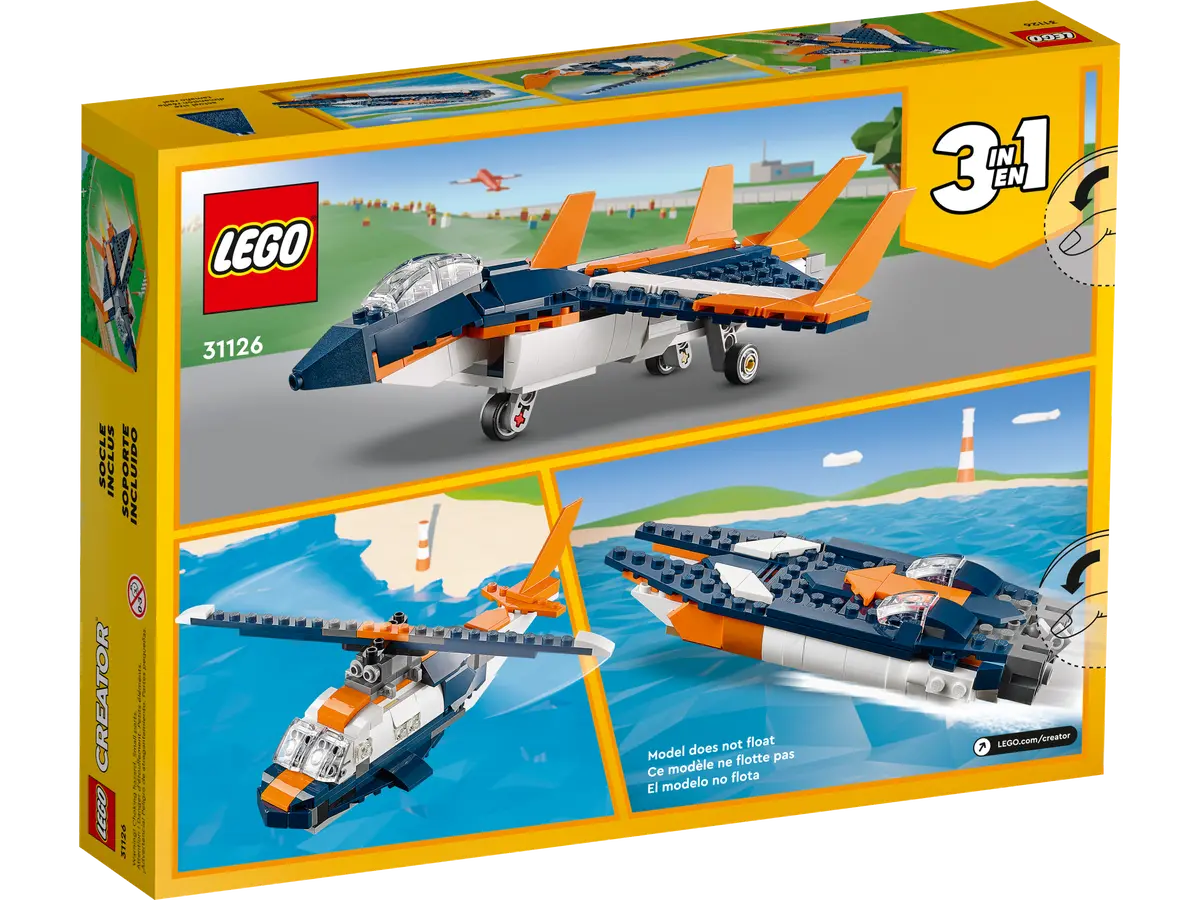 LEGO Creator 31126 Supersonic Jet