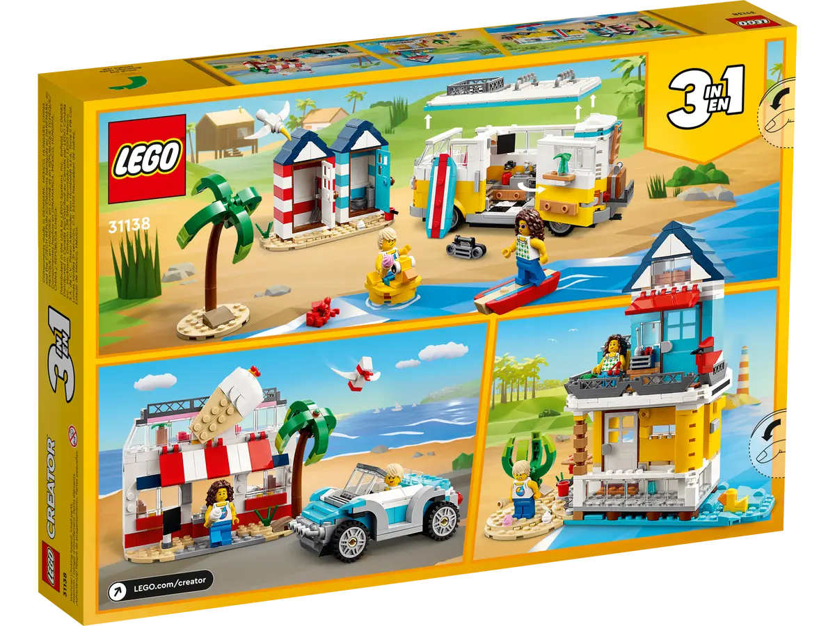 LEGO Creator 31138 Beach Camper Van