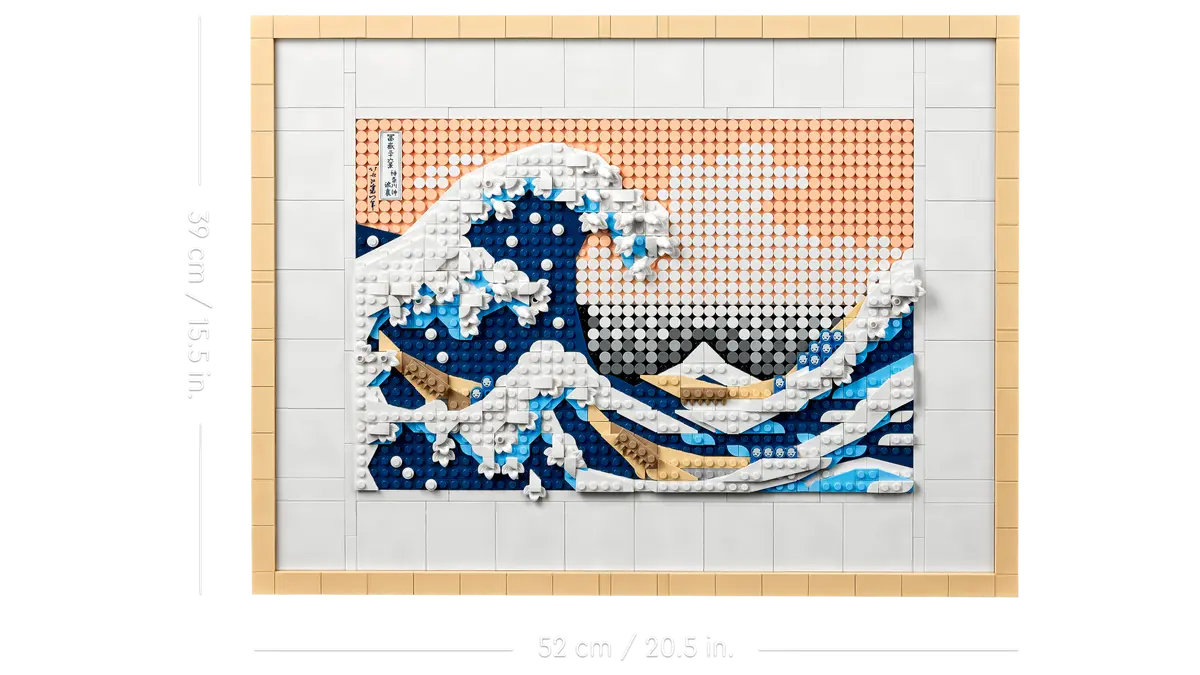 LEGO Art 31208 Hokusai - The Great Wave