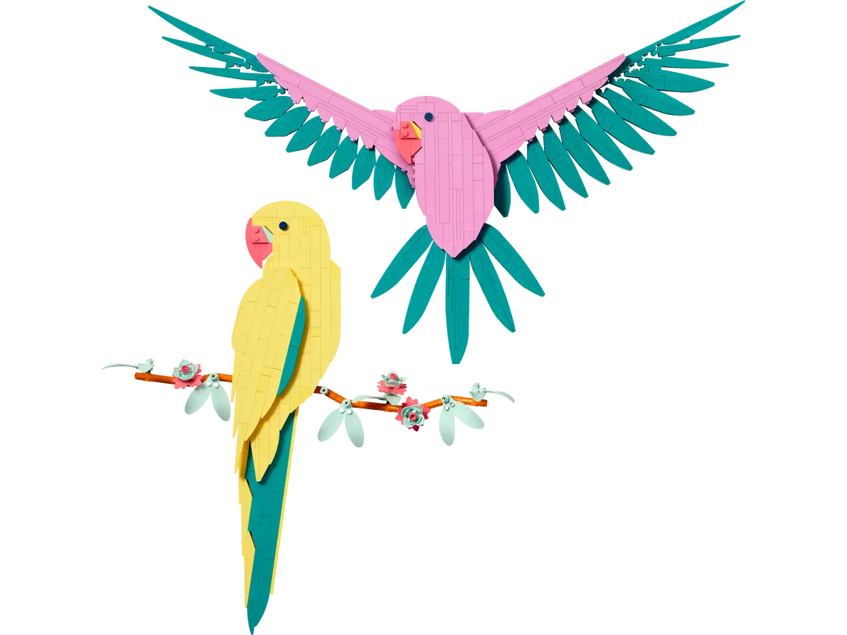 LEGO Art 31211 The Fauna Collection – Macaw Parrots