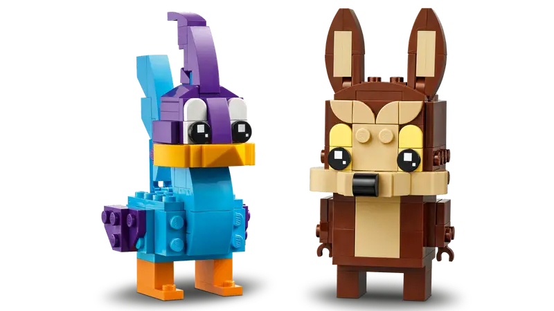 LEGO BrickHeadz 40559 Road Runner & Wile E. Coyote