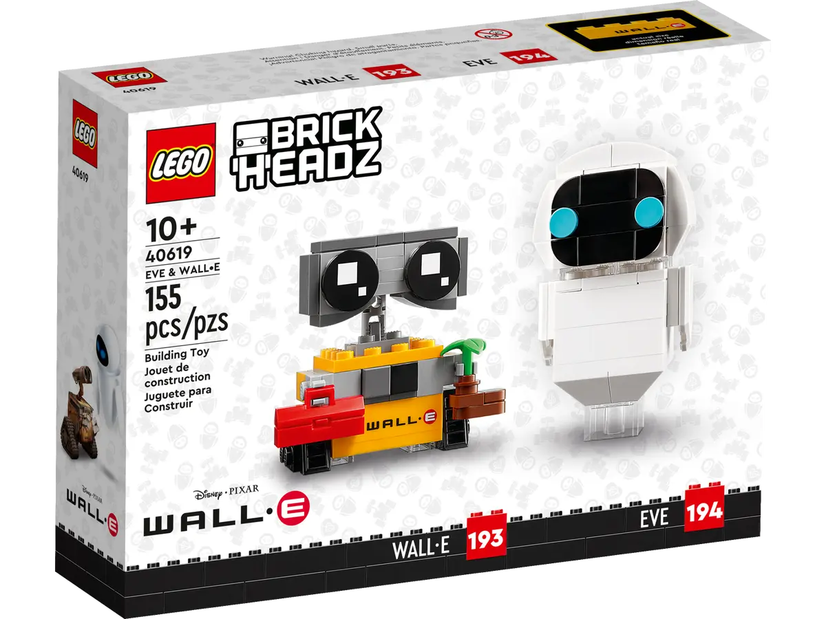 LEGO BrickHeadz 40619 EVE & WALL•E