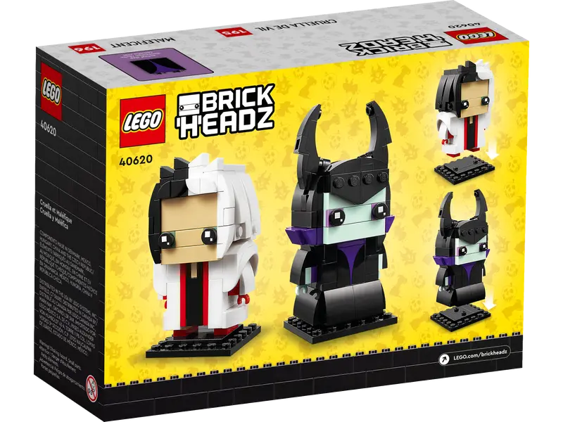 LEGO BrickHeadz 40620 Cruella & Maleficent
