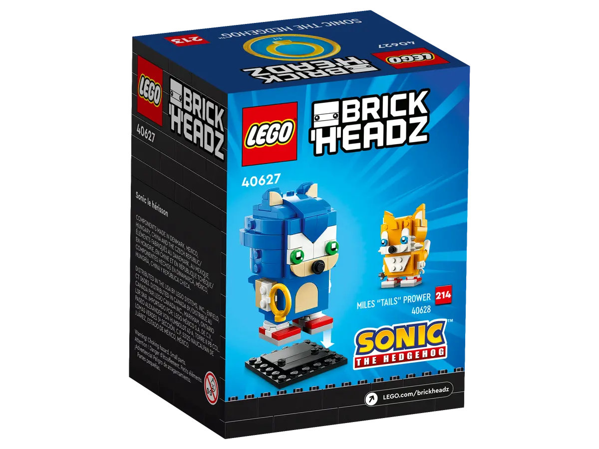 LEGO BrickHeadz 40627 Sonic the Hedgehog