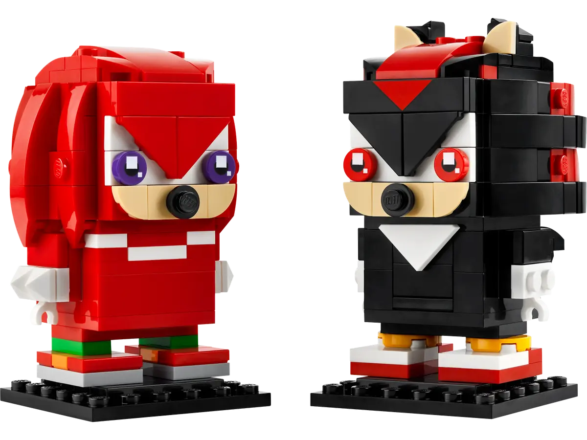 LEGO BrickHeadz 40672 Sonic the Hedgehog: Knuckles & Shadow