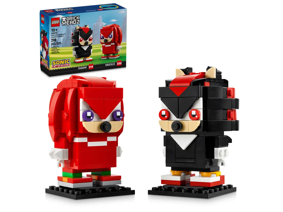 LEGO BrickHeadz 40672 Sonic the Hedgehog: Knuckles & Shadow