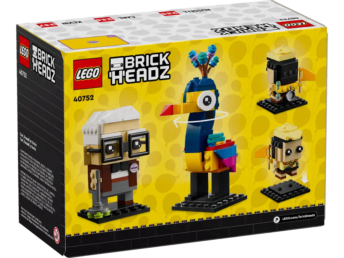 LEGO BrickHeadz 40752 Carl, Russell & Kevin