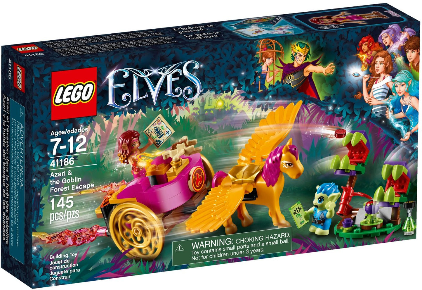 LEGO Elves 41186 Azari & Goblen Forest Escape