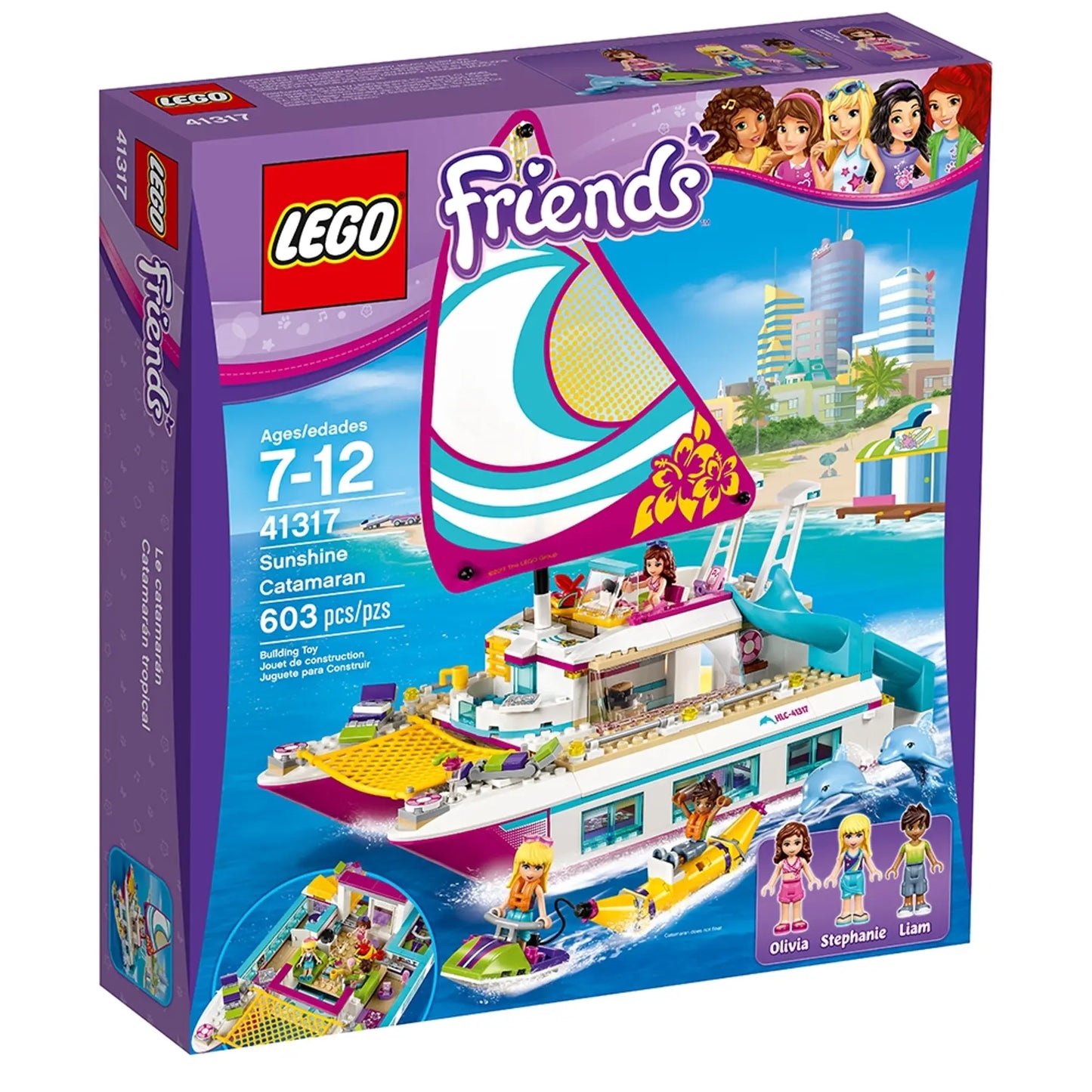 LEGO Friends 41317 Sunshine Catamaran