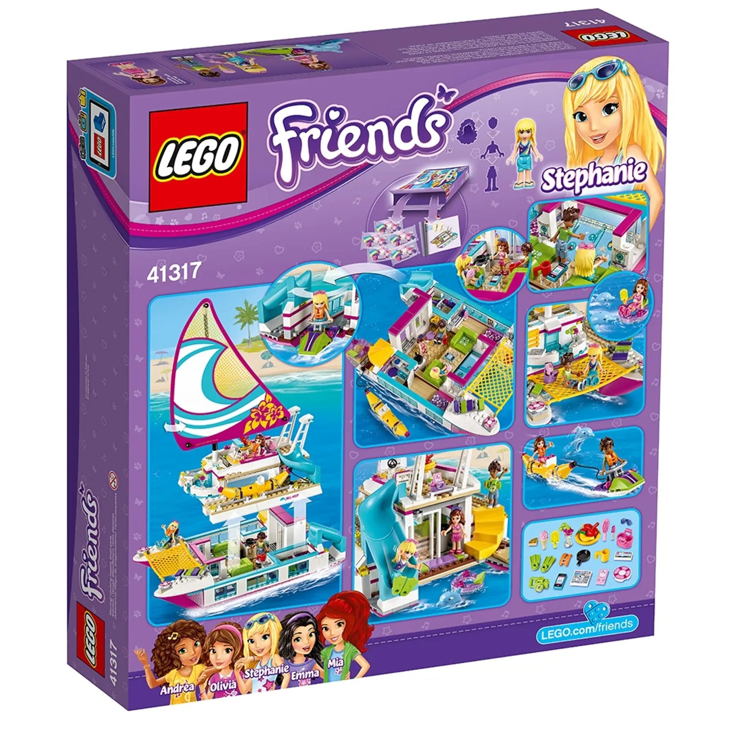 LEGO Friends 41317 Sunshine Catamaran