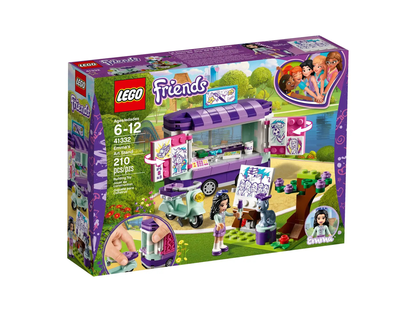 LEGO Friends 41332 Emma’s Art Stand