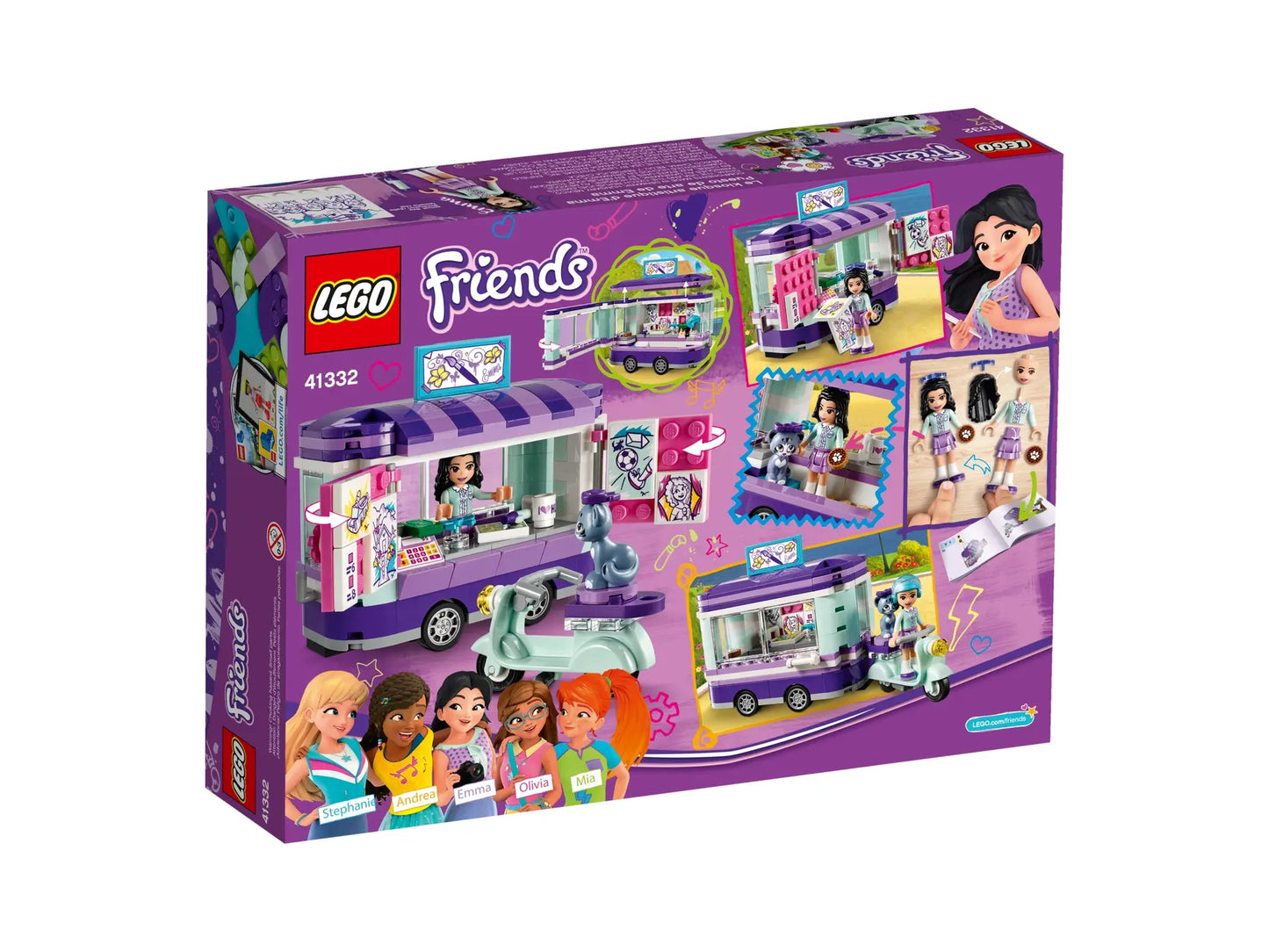 LEGO Friends 41332 Emma’s Art Stand