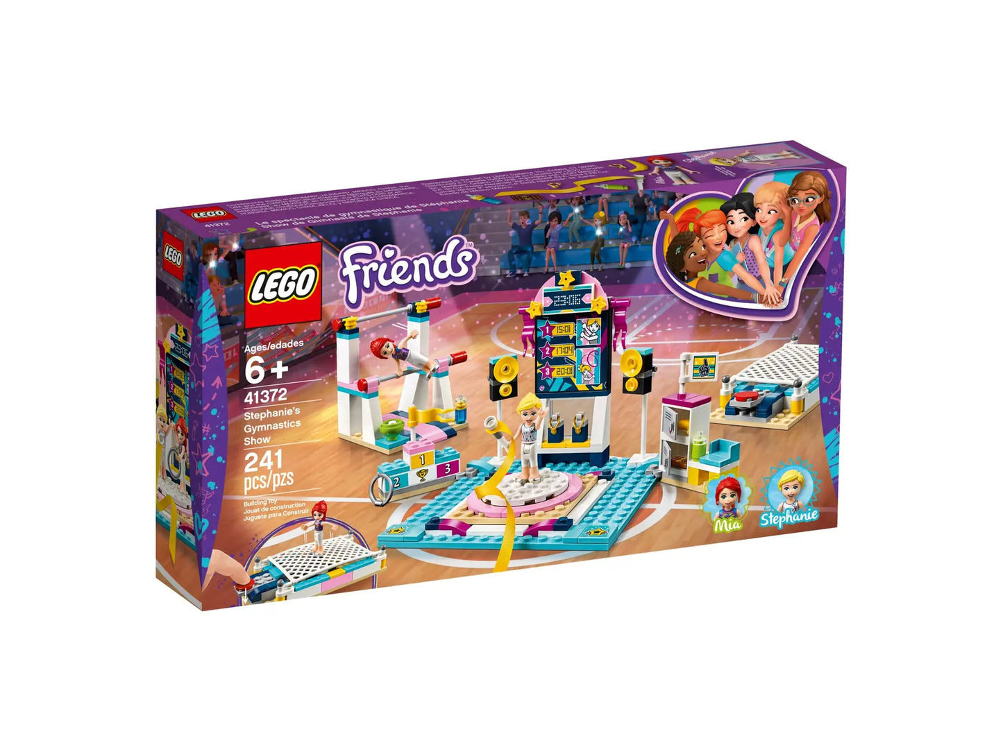 LEGO Friends 41372 Stephanie’s Gymnastics Show