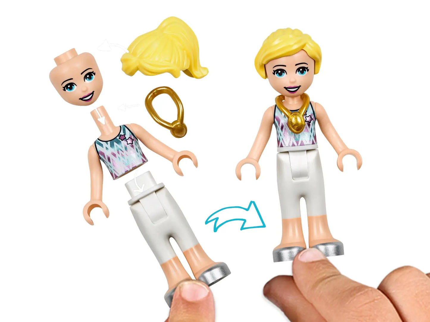 LEGO Friends 41372 Stephanie’s Gymnastics Show