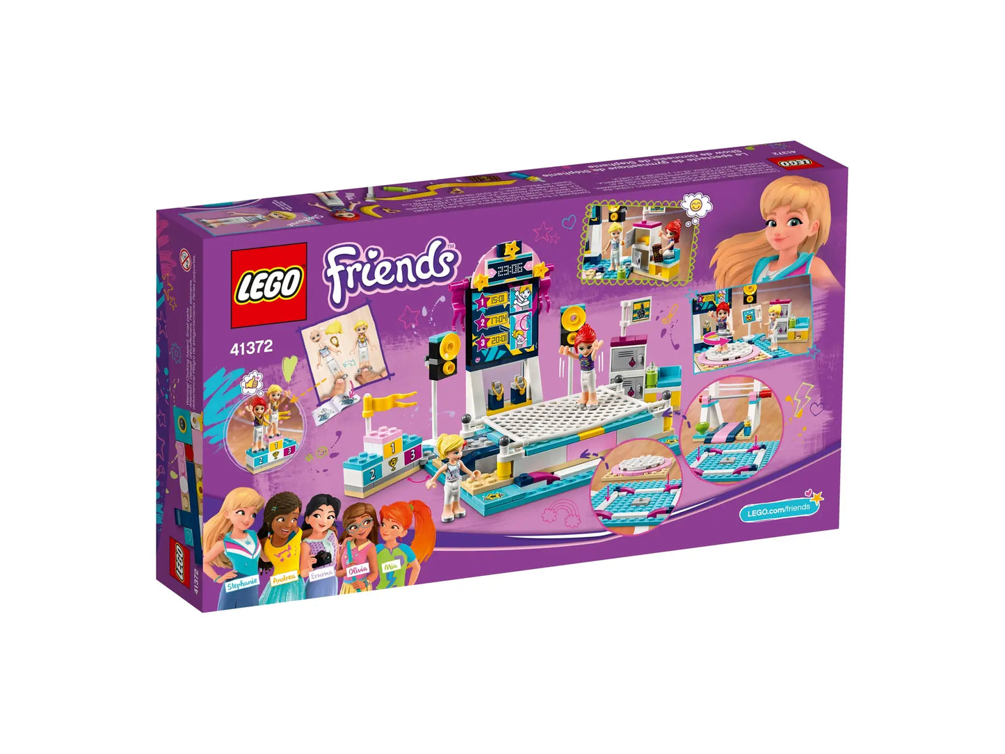 LEGO Friends 41372 Stephanie’s Gymnastics Show