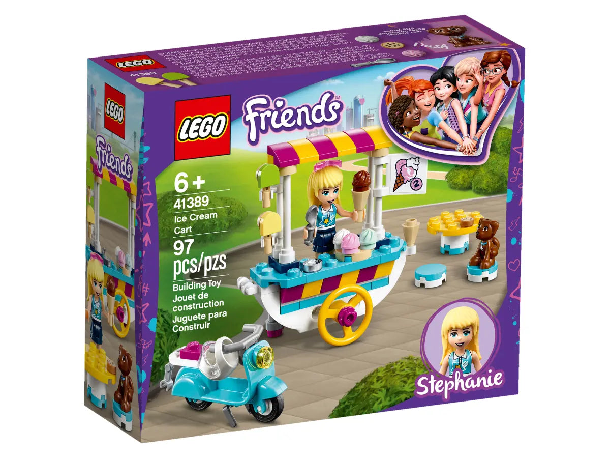 LEGO Friends 41389 Stephanie Ice Cream Cart