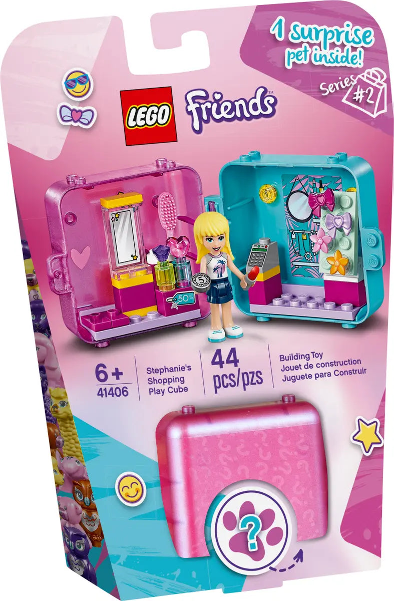 LEGO Friends 41406 Stephanie's Shopping Play Cube