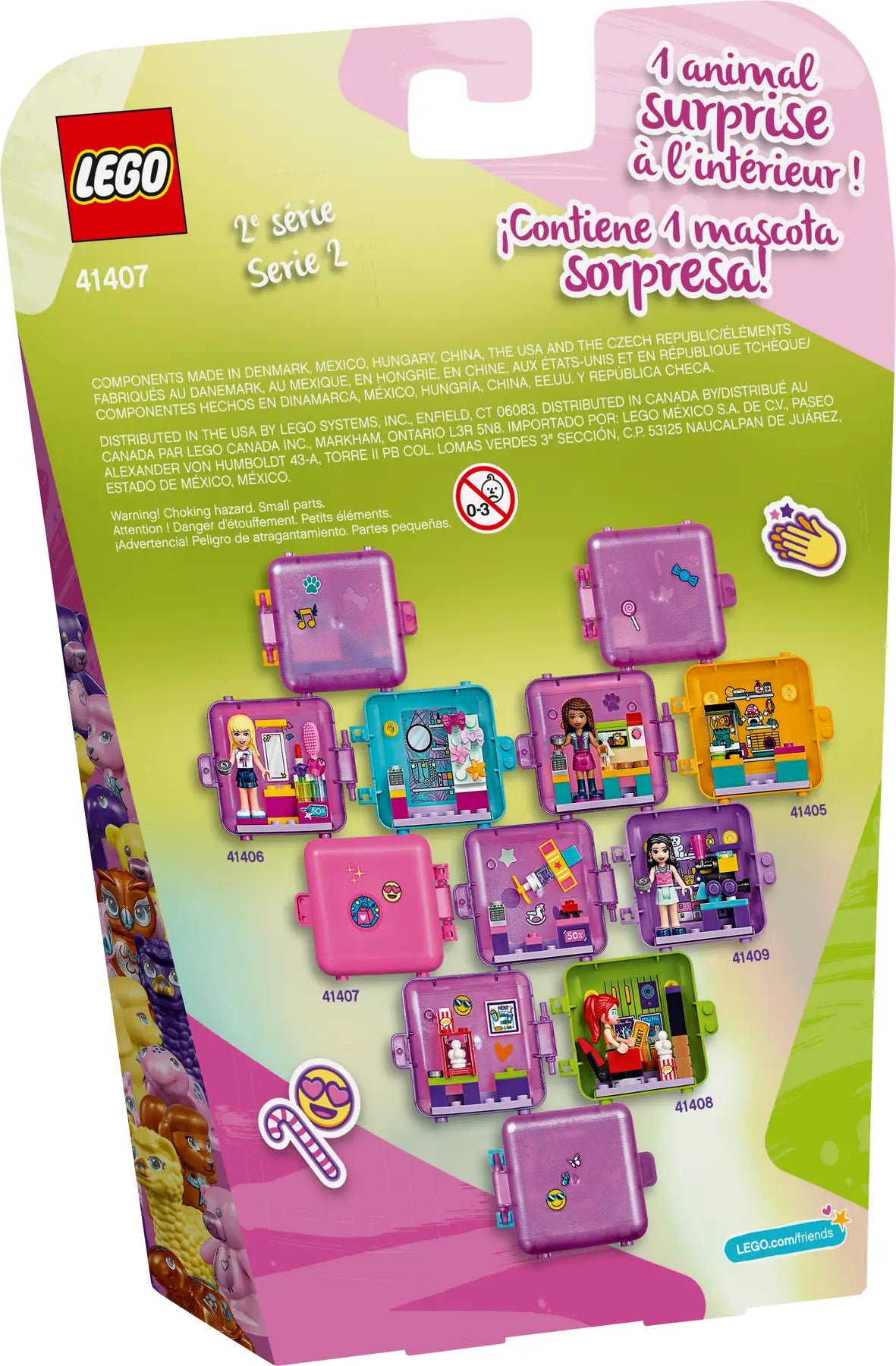LEGO Friends 41407 Olivia's Shopping Play Cube