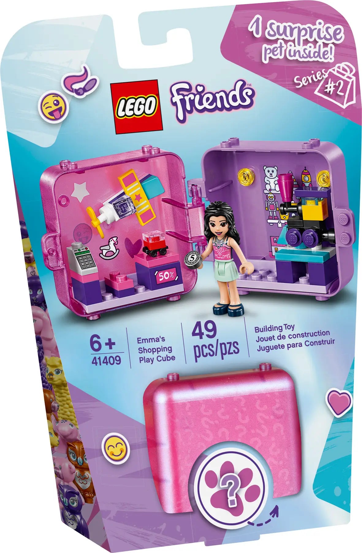 LEGO Friends 41409 Emma's Shopping Play Cube