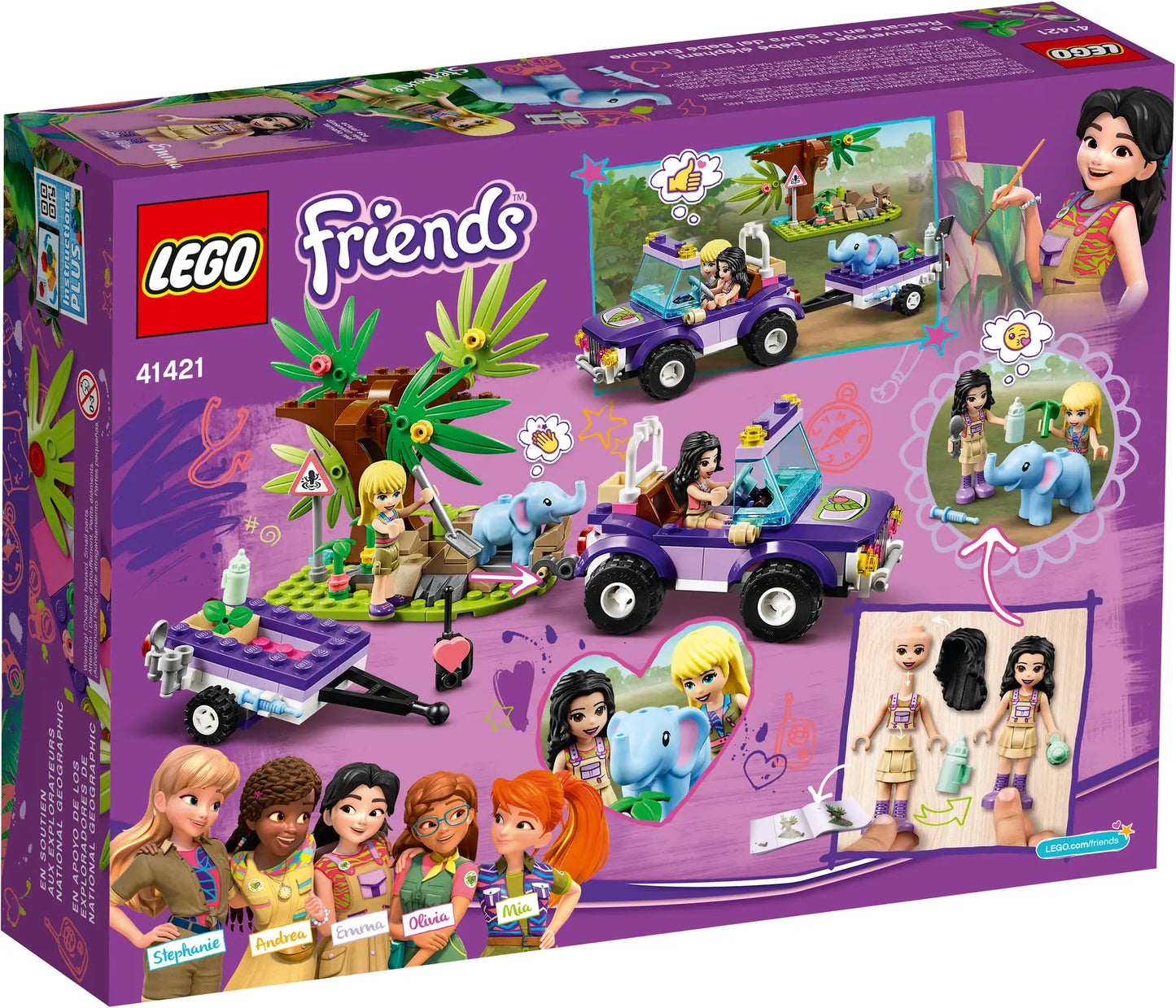 LEGO Friends 41421 Baby Elephant Jungle Rescue