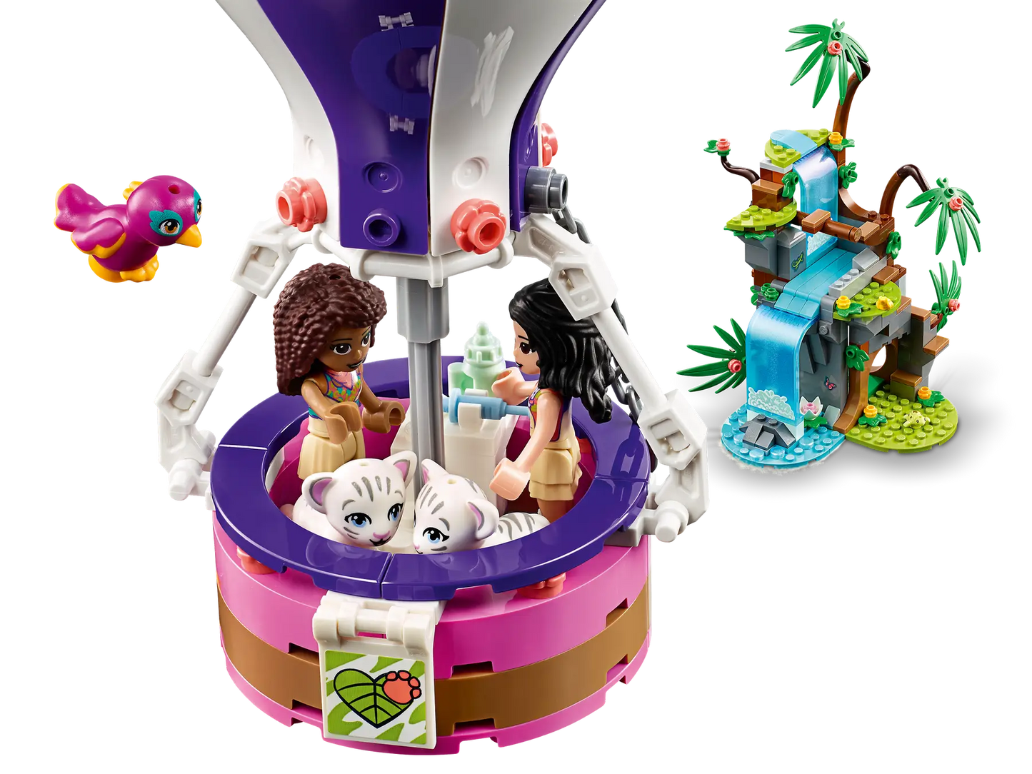LEGO Friends 41423 Tiger Hot Air Balloon Jungle Rescue
