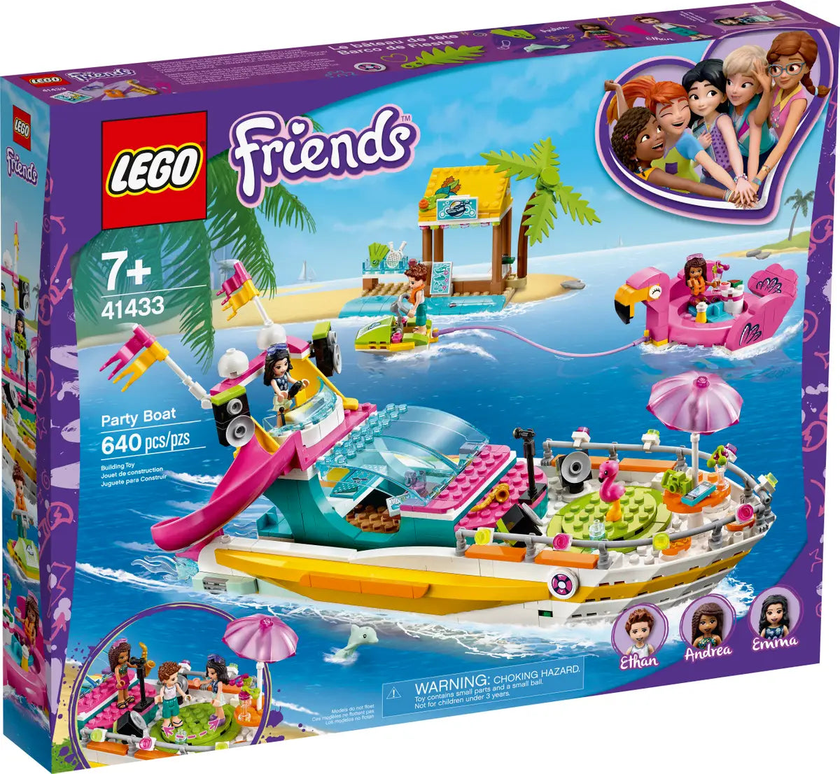 LEGO Friends 41433 Party Boat