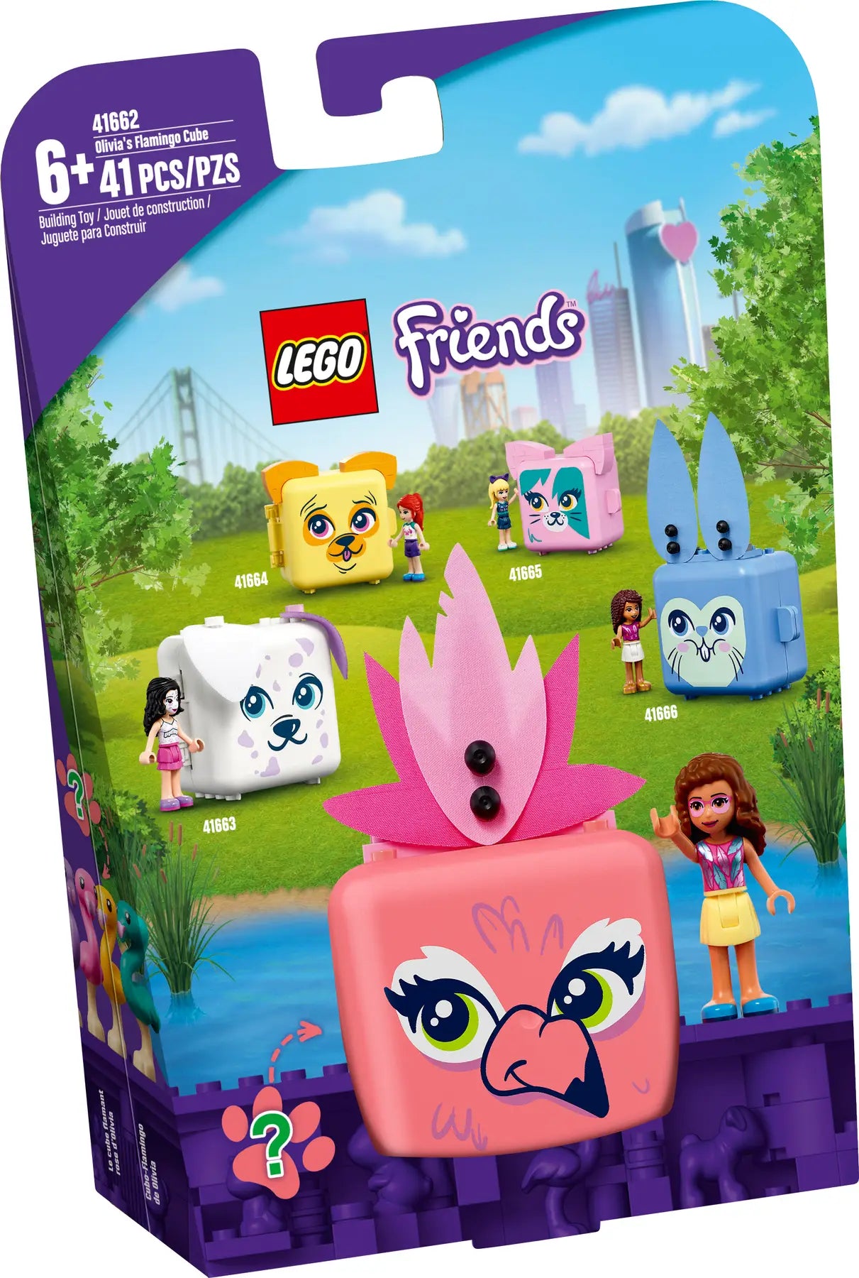 LEGO Friends 41662 Olivia's Flamingo Cube