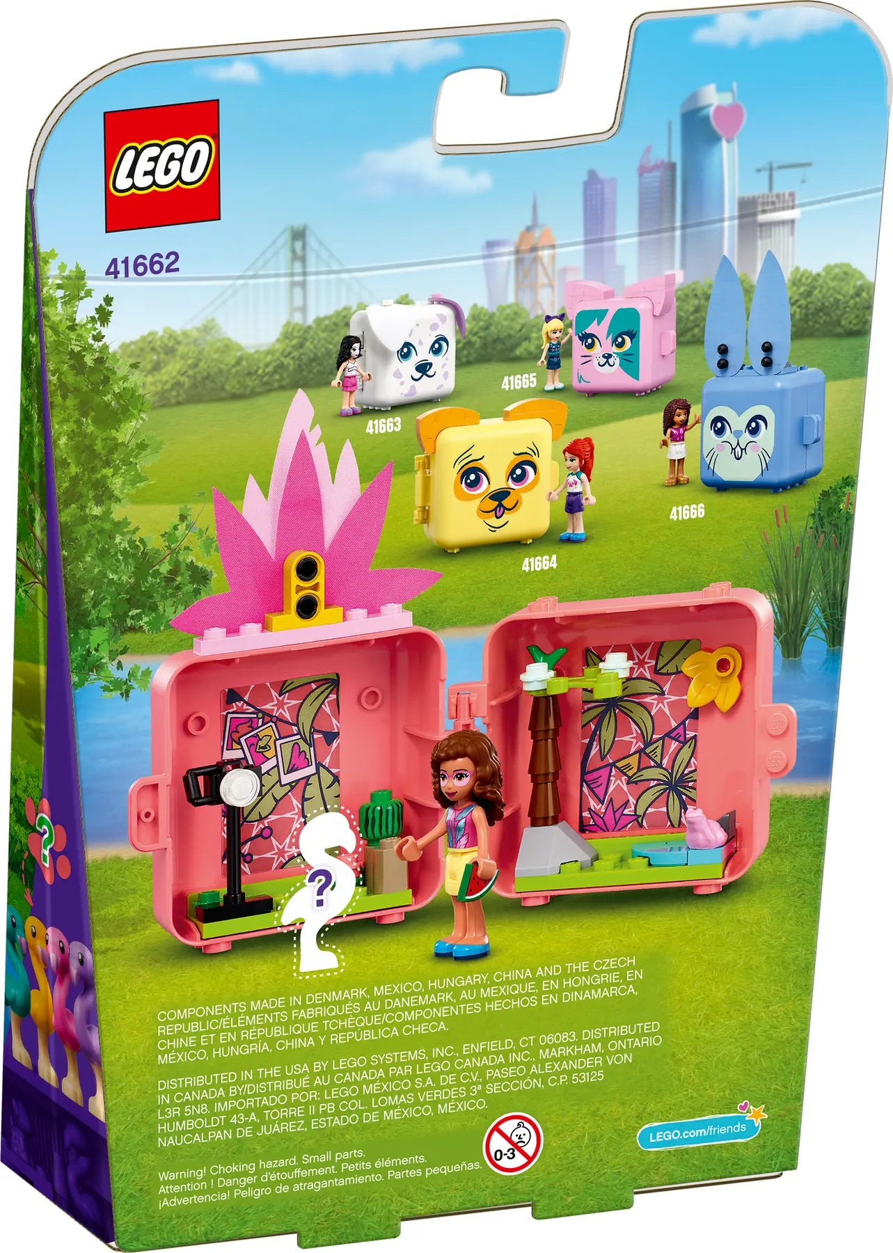 LEGO Friends 41662 Olivia's Flamingo Cube