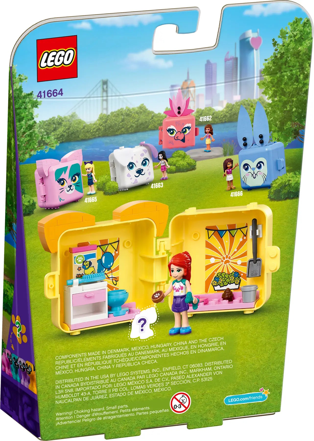 LEGO Friends 41664 Mia's Pug Cube