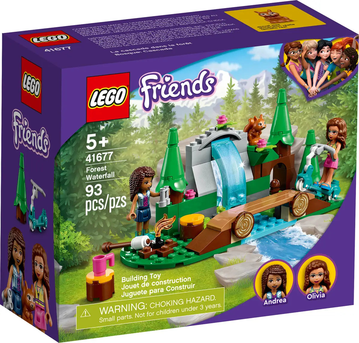 LEGO Friends 41677 Forest Waterfall