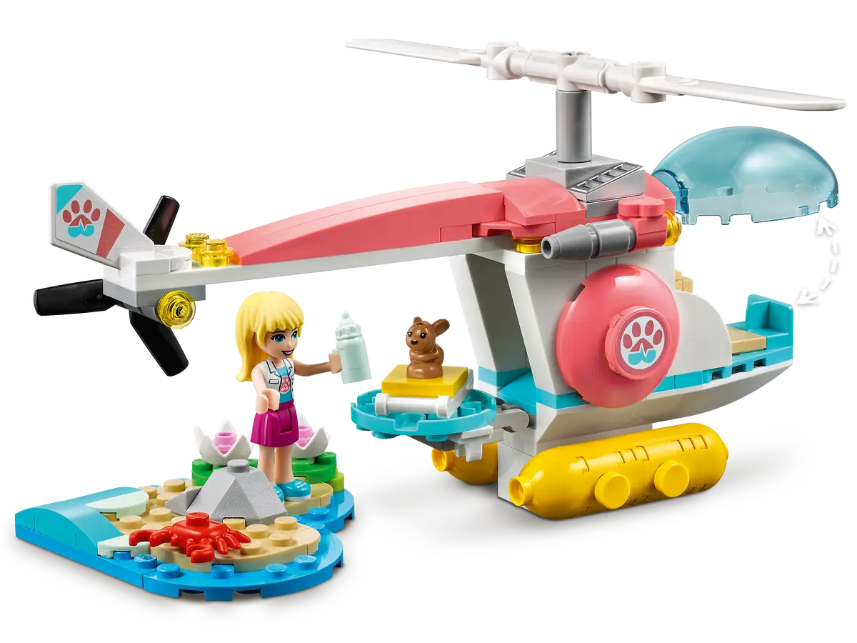LEGO Friends 41692 Vet Clinic Rescue Helicopter