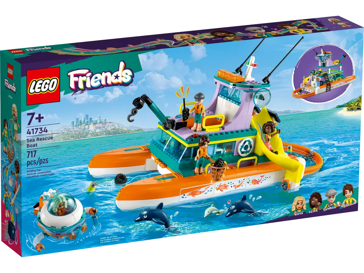 LEGO Friends 41734 Sea Rescue Boat