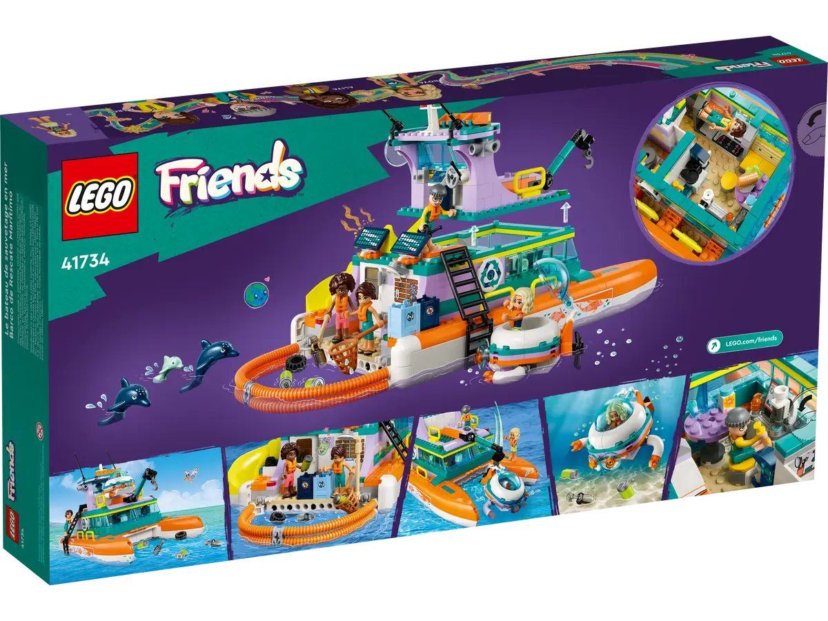 LEGO Friends 41734 Sea Rescue Boat