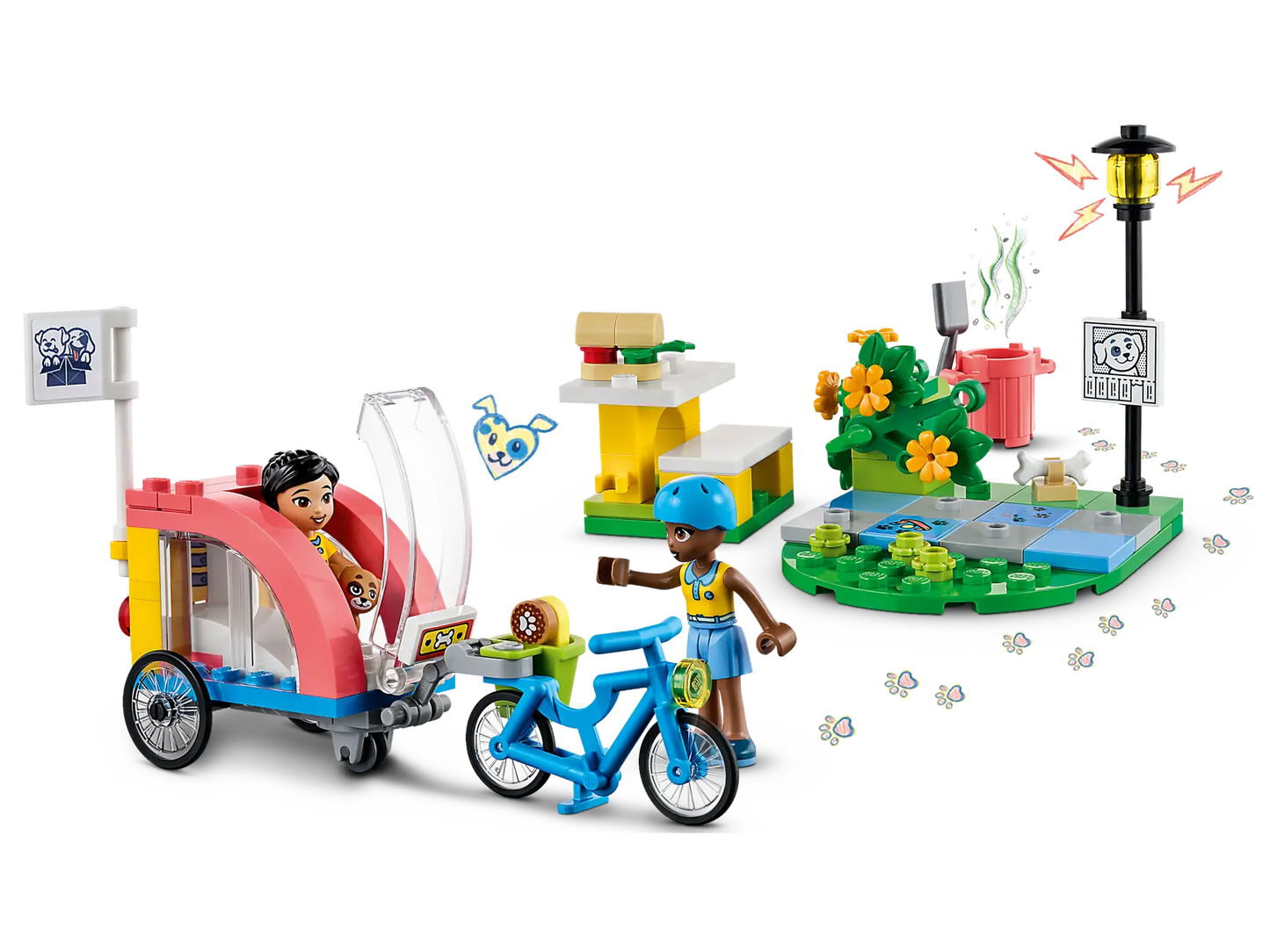 LEGO Friends 41738 Dog Rescue Bike