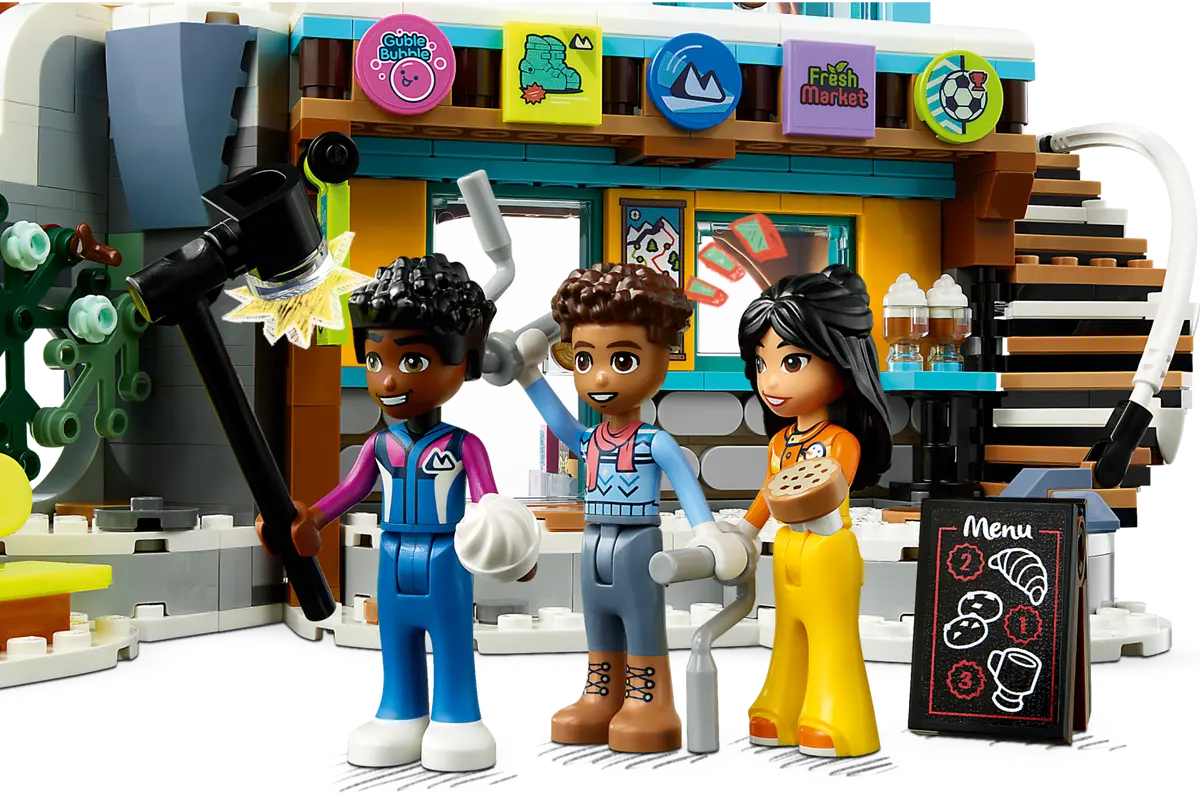 LEGO Friends 41756 Holiday Ski Slope and Café