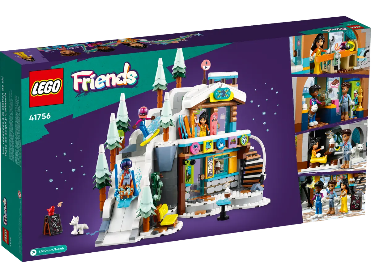 LEGO Friends 41756 Holiday Ski Slope and Café
