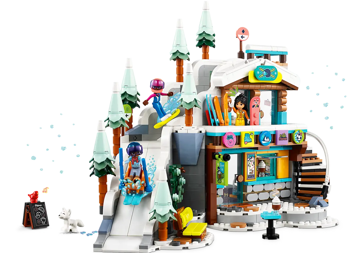 LEGO Friends 41756 Holiday Ski Slope and Café