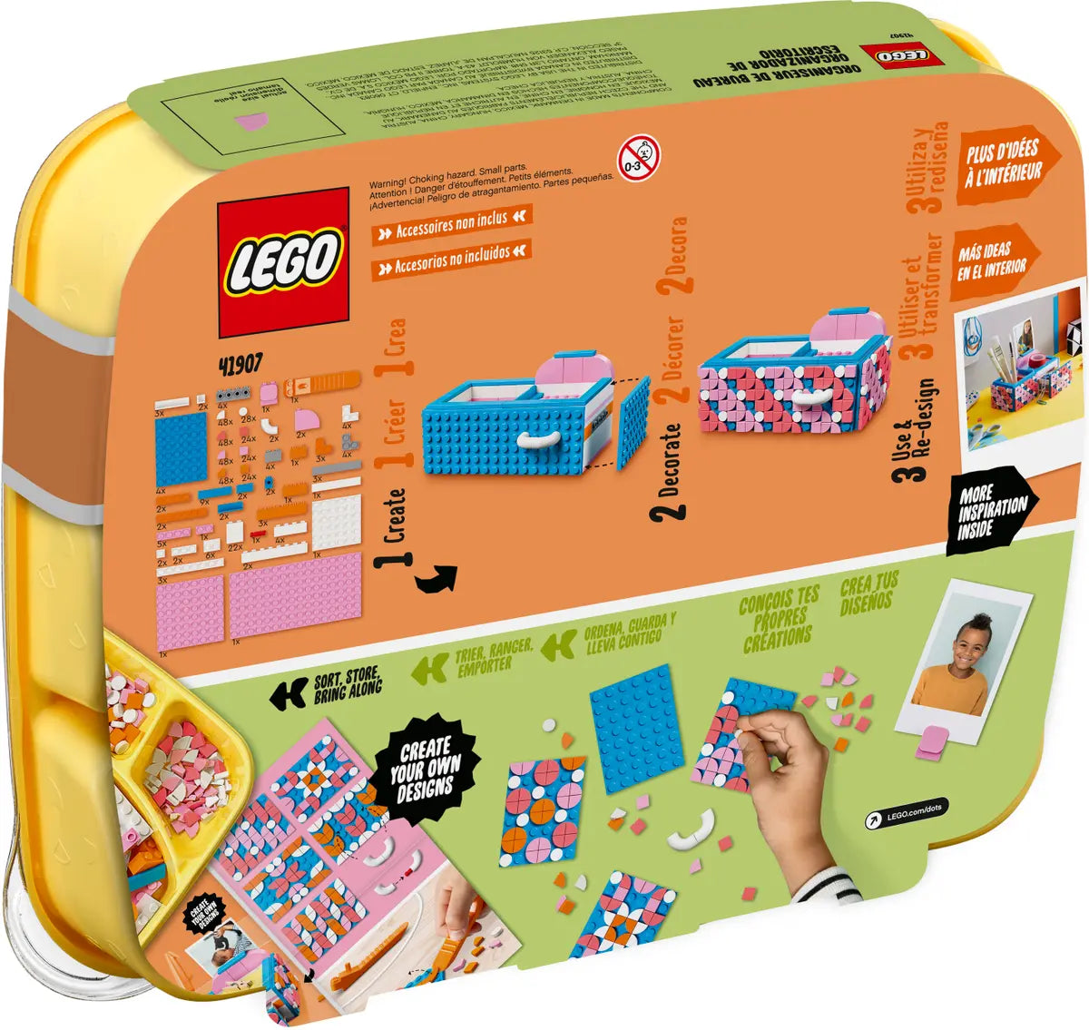 منظم مكتب LEGO Dots 41907