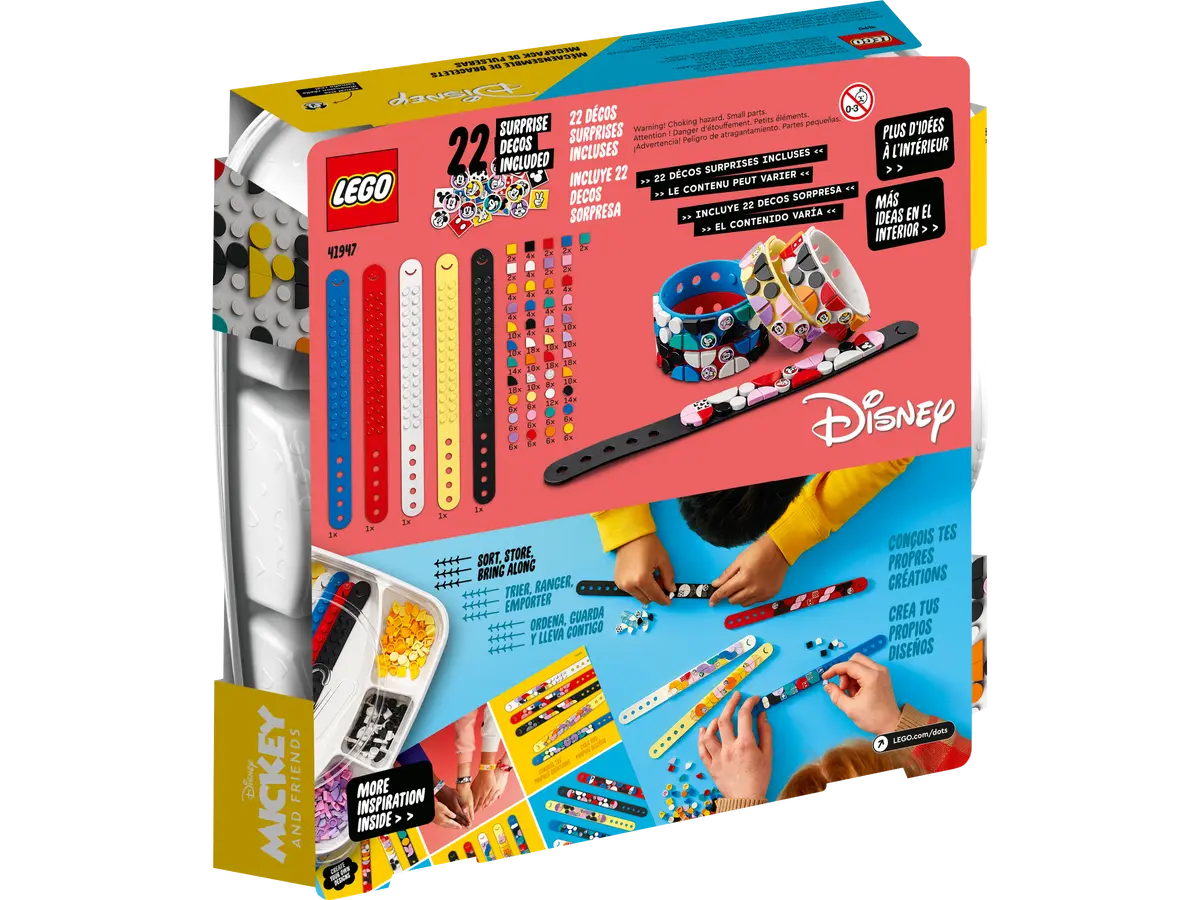 LEGO Dots 41947 Mickey & Friends Bracelets Mega Pack