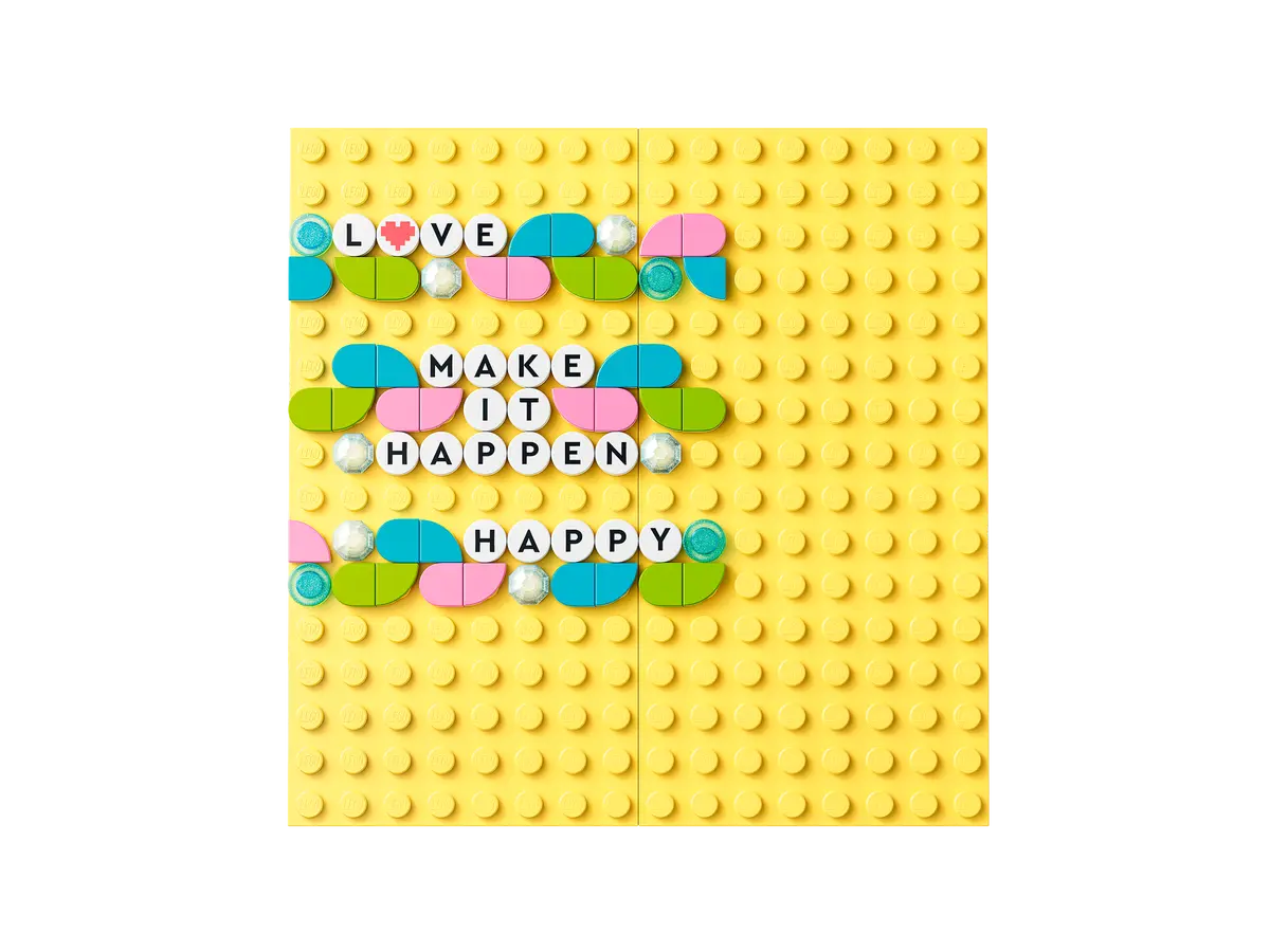 مجموعة LEGO Dots 41949 المعلقة على شكل حقيبة