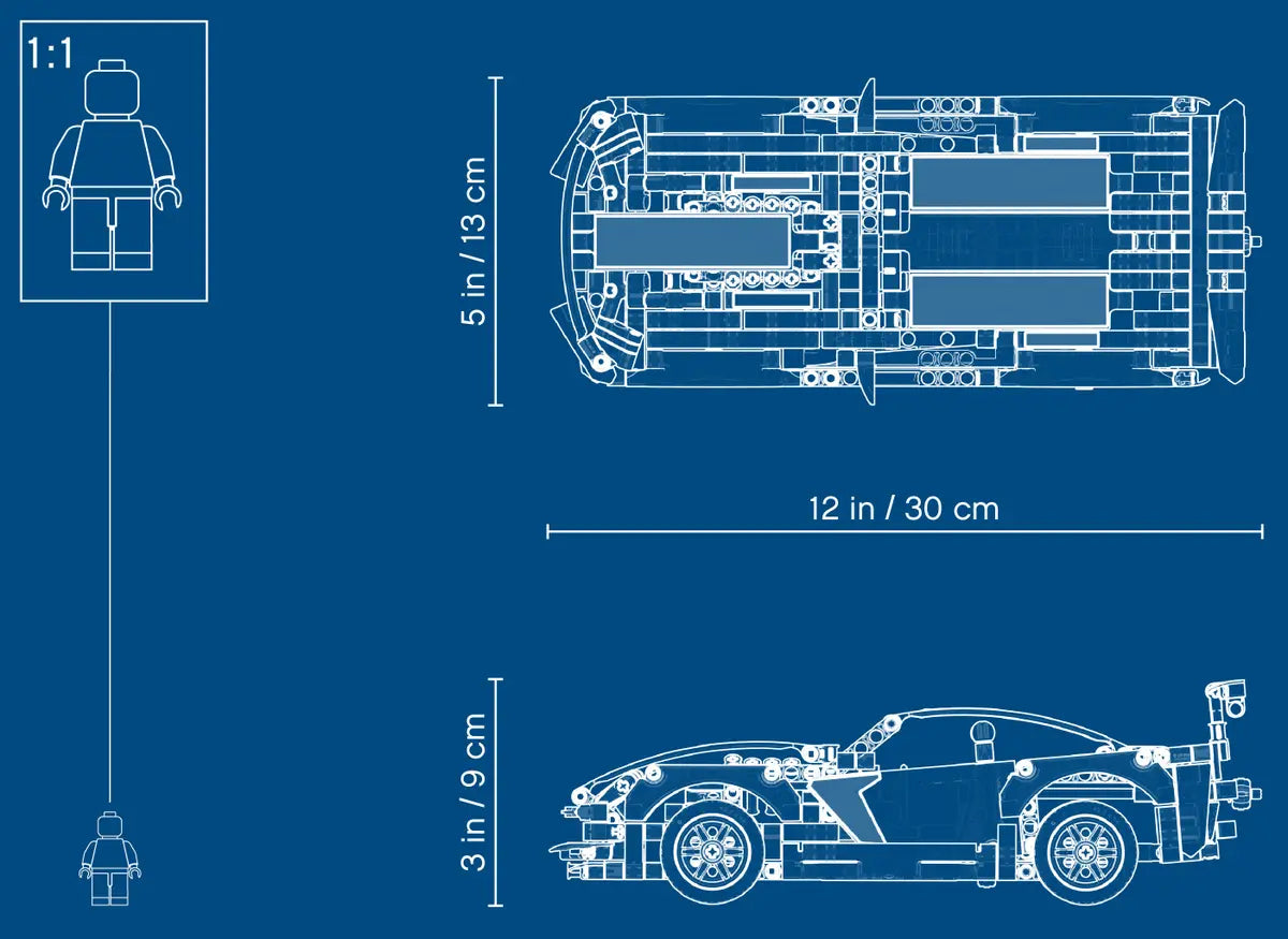 LEGO Technic 42093 Chevrolet Corvette ZR1