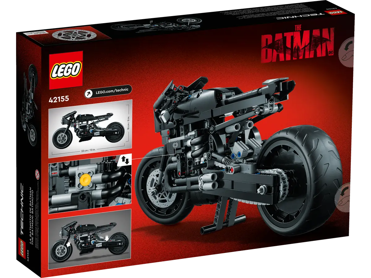 LEGO Technic 42155 The Batman – BATCYCLE