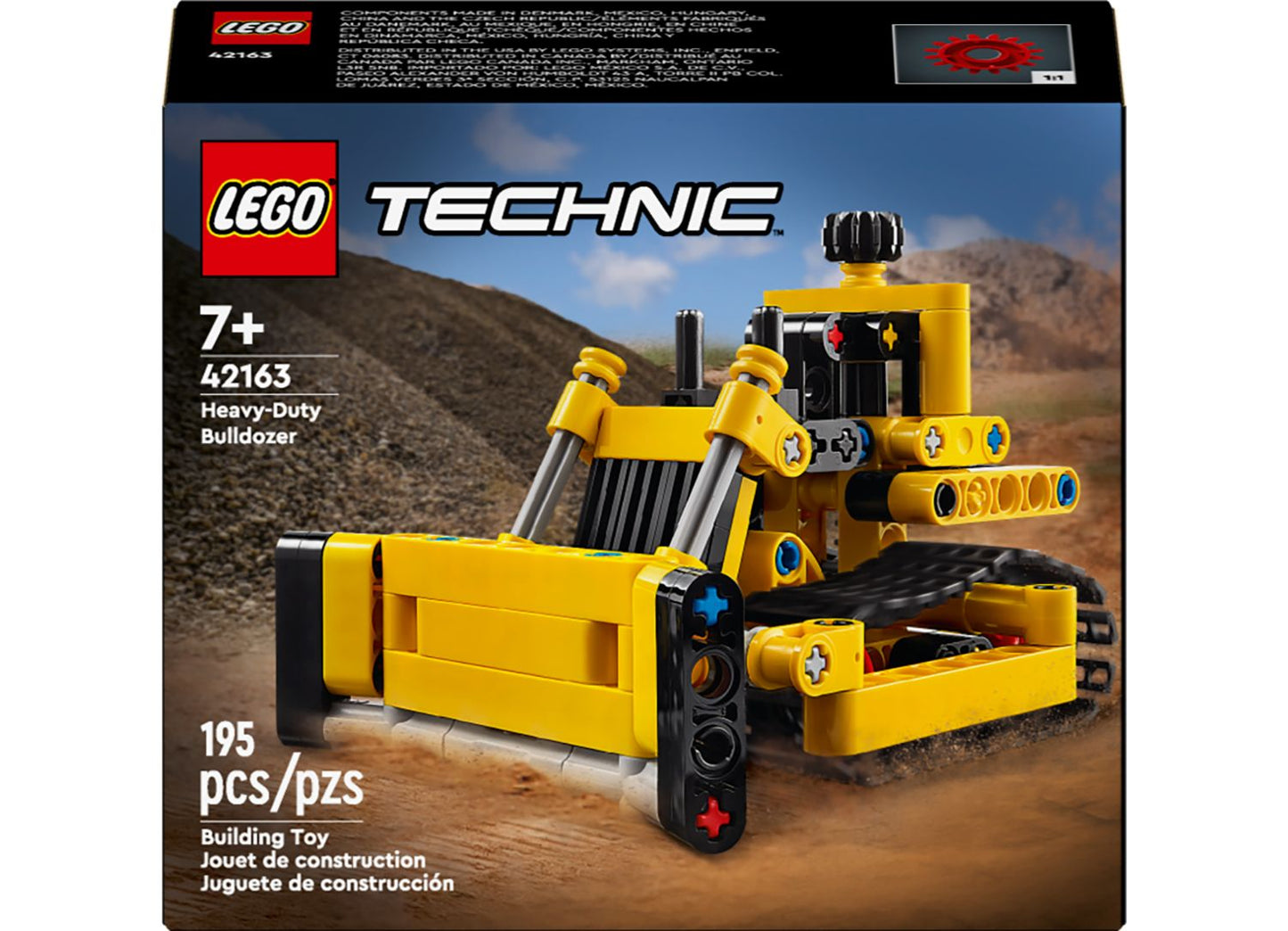 LEGO Technic 42163 Heavy Work Bulldozer